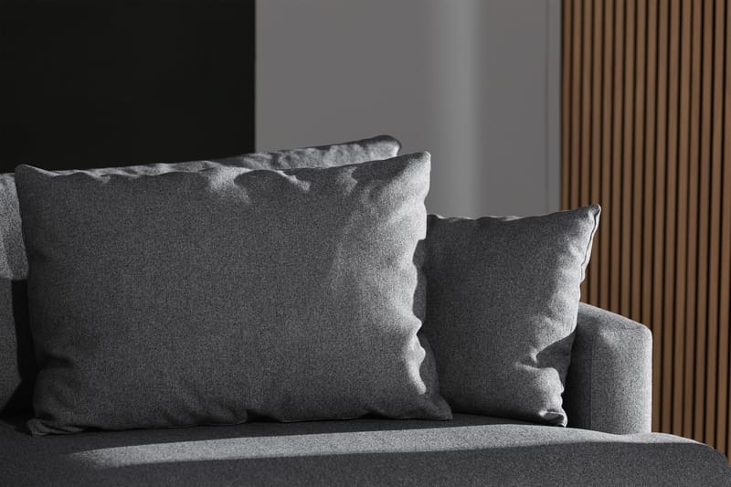 Menard 3-sits Djup Tygsoffa - Mörkgrå - Möbler - Vardagsrum - Soffor - 3-sits soffor