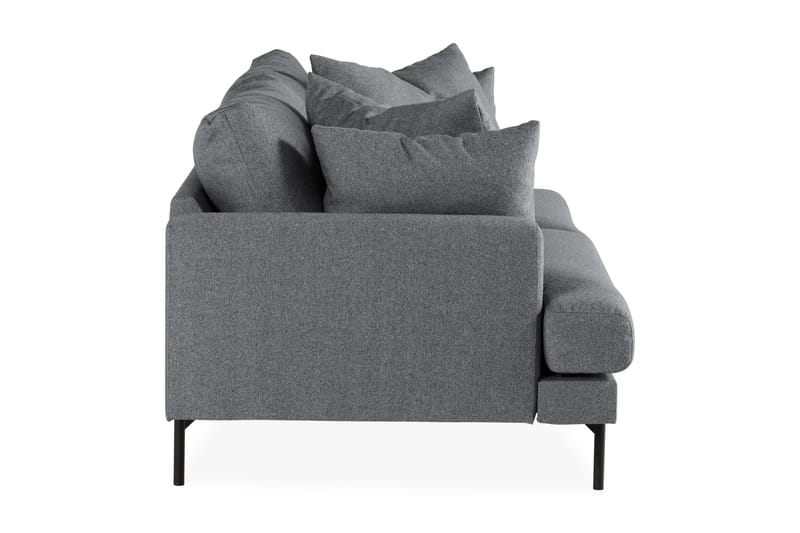 Menard 3-sits Djup Tygsoffa - Mörkgrå - Möbler - Vardagsrum - Soffor - 3-sits soffor