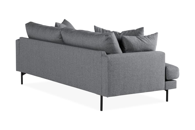 Menard 3-sits Djup Tygsoffa - Mörkgrå - Möbler - Vardagsrum - Soffor - 3-sits soffor