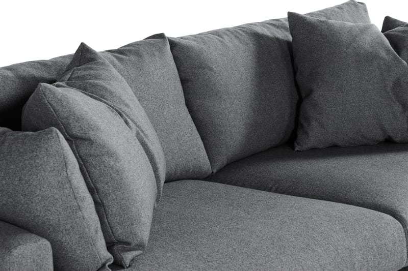 Menard 3-sits Djup Tygsoffa - Mörkgrå - Möbler - Vardagsrum - Soffor - 3-sits soffor
