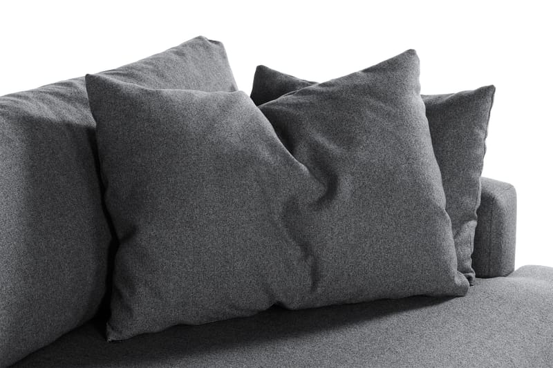 Menard 3-sits Djup Tygsoffa - Mörkgrå - Möbler - Vardagsrum - Soffor - 3-sits soffor