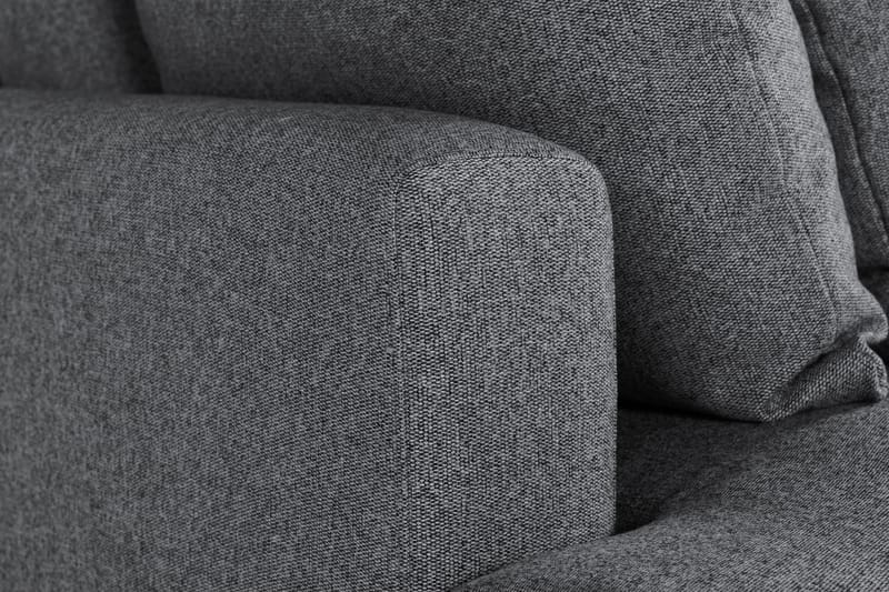Menard 3-sits Djup Tygsoffa - Mörkgrå - Möbler - Vardagsrum - Soffor - 3-sits soffor