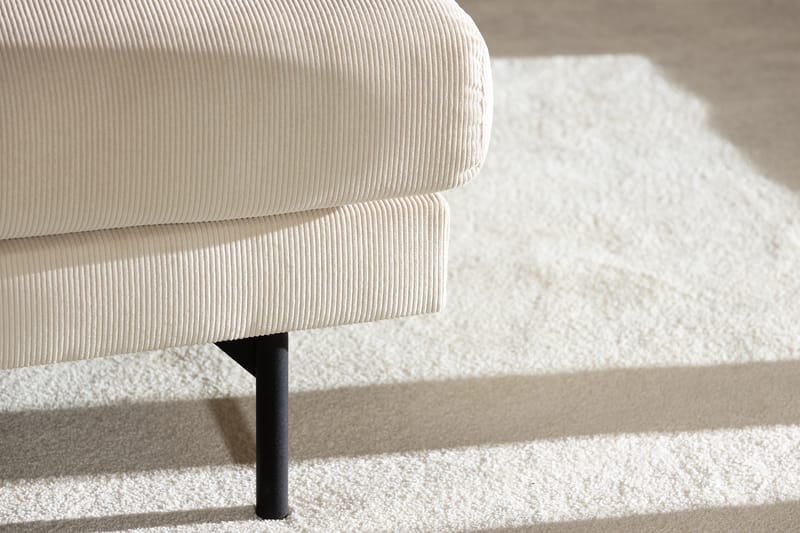 Menard 3-sits Manchestersoffa - Beige - Möbler - Vardagsrum - Soffor - 3-sits soffor