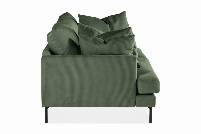 Menard 3-sits Manchestersoffa - Grön - Möbler - Vardagsrum - Soffor - 3-sits soffor