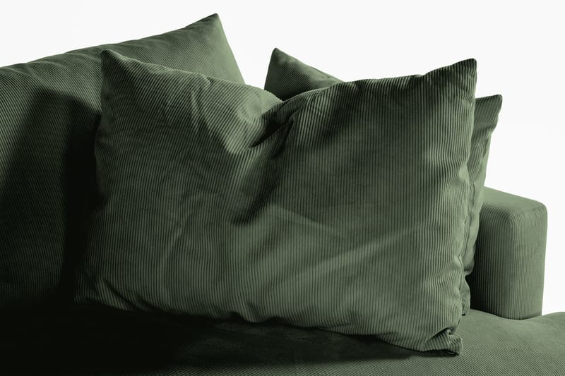 Menard 3-sits Manchestersoffa - Grön - Möbler - Vardagsrum - Soffor - 3-sits soffor