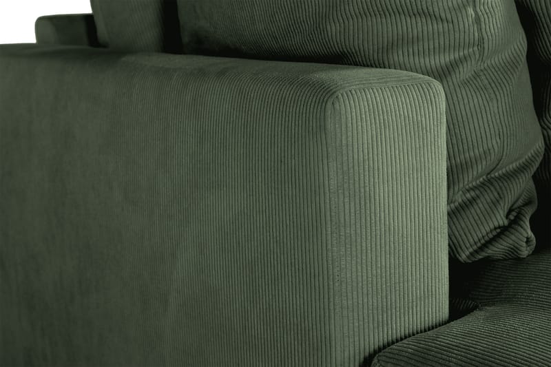 Menard 3-sits Manchestersoffa - Grön - Möbler - Vardagsrum - Soffor - 3-sits soffor