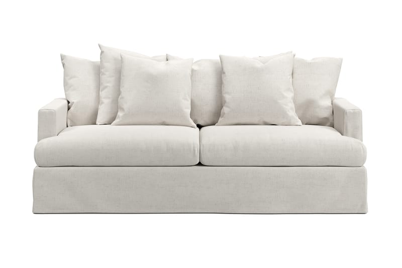 Menard 3-sits Tygsoffa - Beige - Möbler - Vardagsrum - Soffor - 3-sits soffor