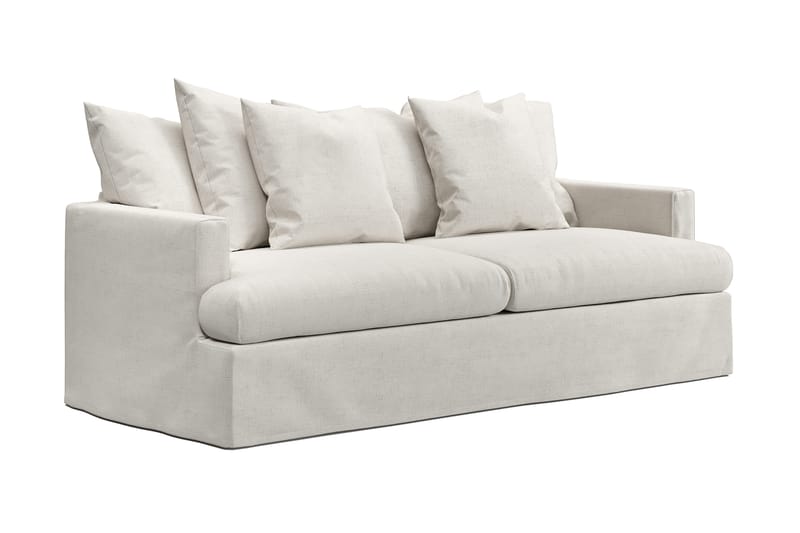 Menard 3-sits Tygsoffa - Beige - Möbler - Vardagsrum - Soffor - 3-sits soffor