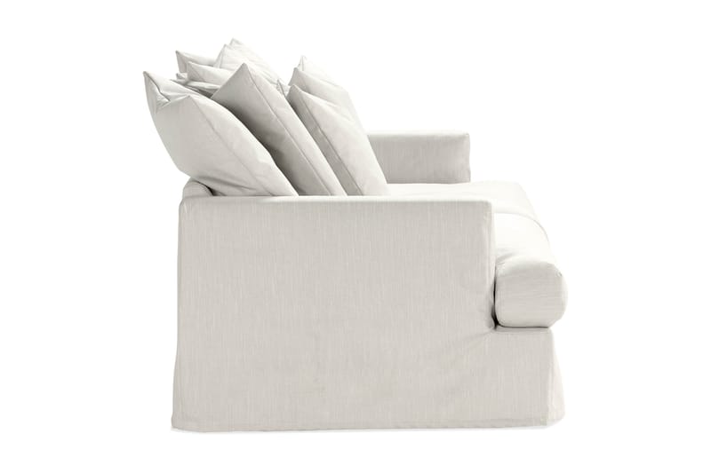 Menard 3-sits Tygsoffa - Ljusgrå - Möbler - Vardagsrum - Soffor - 3-sits soffor