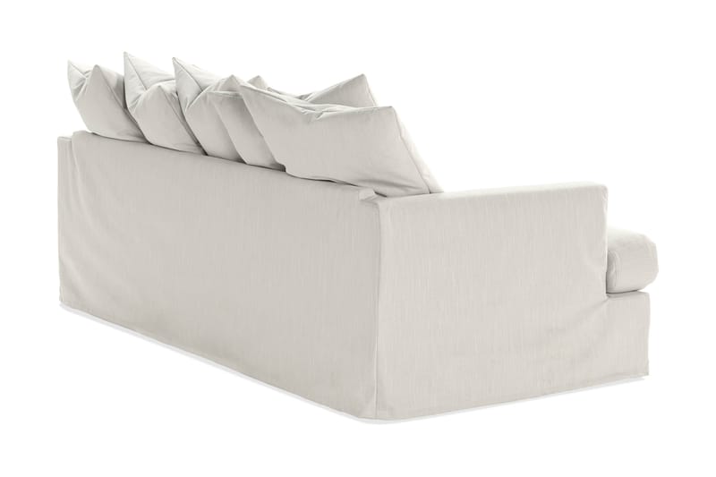 Menard 3-sits Tygsoffa - Ljusgrå - Möbler - Vardagsrum - Soffor - 3-sits soffor