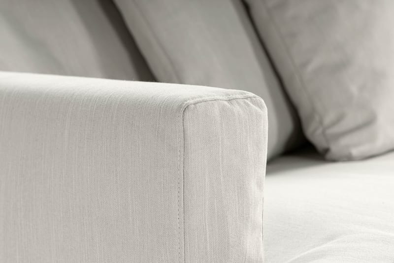Menard 3-sits Tygsoffa - Ljusgrå - Möbler - Vardagsrum - Soffor - 3-sits soffor