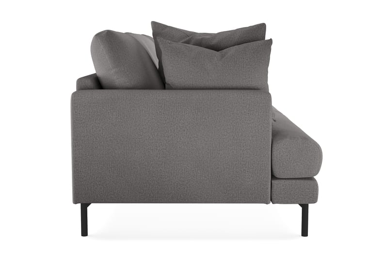 Menard 3-sits Tygsoffa - Mörkgrå - Möbler - Vardagsrum - Soffor - 3-sits soffor