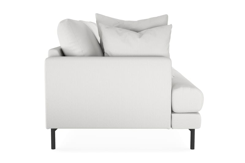 Menard 3-sits Tygsoffa - Vit - Möbler - Vardagsrum - Soffor - 3-sits soffor