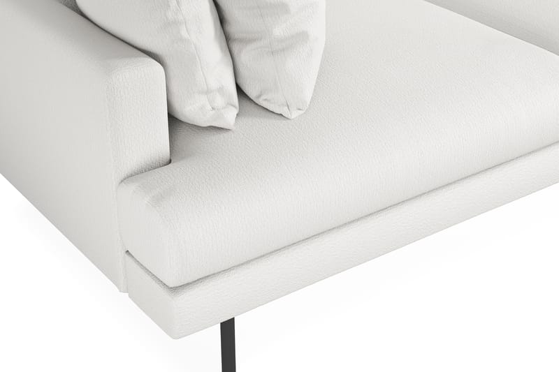 Menard 3-sits Tygsoffa - Vit - Möbler - Vardagsrum - Soffor - 3-sits soffor