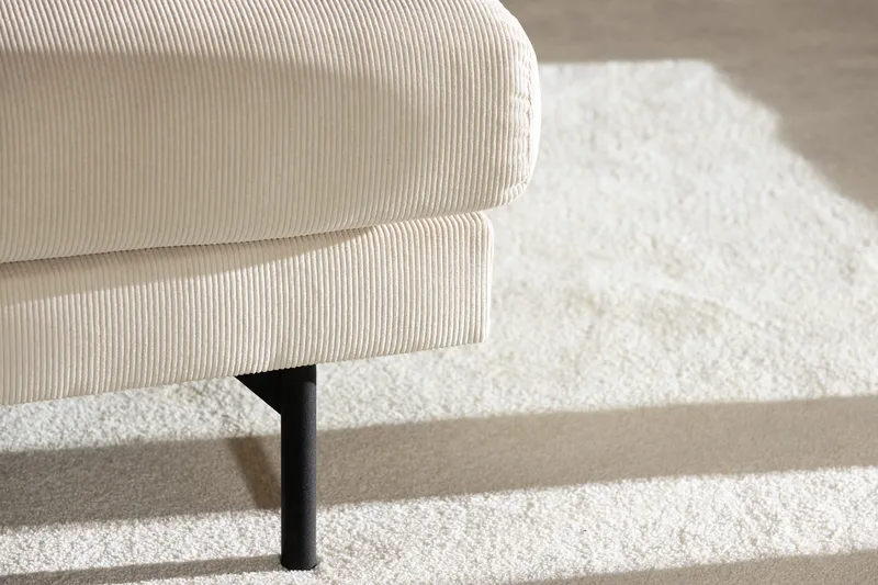 Menard 4-sits Djup Manchestersoffa - Beige - Möbler - Vardagsrum - Soffor - 4-sits soffor