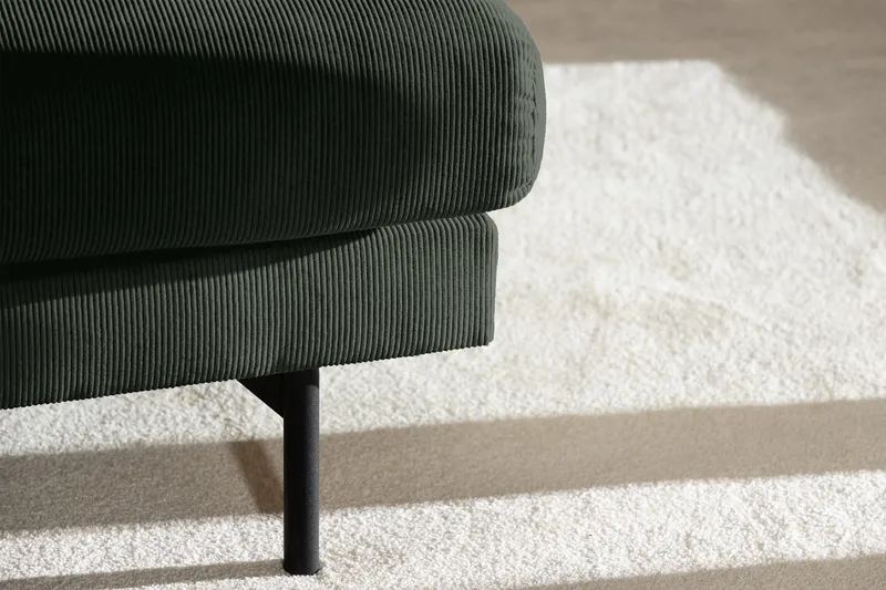 Menard 4-sits Djup Manchestersoffa - Grön - Möbler - Vardagsrum - Soffor - 4-sits soffor