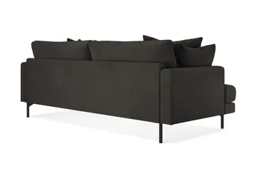 Menard 4-sits Djup Manchestersoffa - Mörkgrå - Möbler - Vardagsrum - Soffor - 4-sits soffor