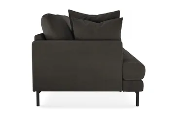 Menard 4-sits Djup Manchestersoffa - Mörkgrå - Möbler - Vardagsrum - Soffor - 4-sits soffor