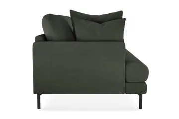 Menard 4-sits Djup Manchestersoffa - Mörkgrön - Möbler - Vardagsrum - Soffor - 4-sits soffor
