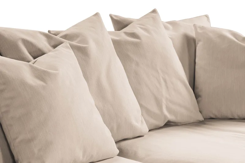 Menard 4-sits Djup Tygsoffa - Beige - Möbler - Vardagsrum - Soffor - 4-sits soffor