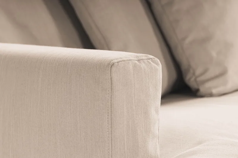 Menard 4-sits Djup Tygsoffa - Beige - Möbler - Vardagsrum - Soffor - 4-sits soffor