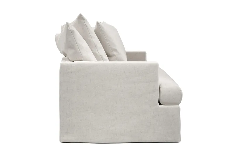 Menard 4-sits Djup Tygsoffa - Beige - Möbler - Vardagsrum - Soffor - 4-sits soffor