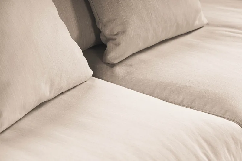 Menard 4-sits Djup Tygsoffa - Beige - Möbler - Vardagsrum - Soffor - 4-sits soffor