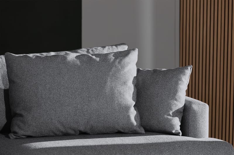 Menard 4-sits Djup Tygsoffa - Grå - Möbler - Vardagsrum - Soffor - 4-sits soffor