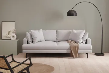 Menard 4-sits Djup Tygsoffa - Ljusgrå - Möbler - Vardagsrum - Soffor - 4-sits soffor