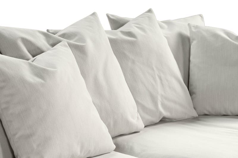 Menard 4-sits Djup Tygsoffa - Ljusgrå - Möbler - Vardagsrum - Soffor - 4-sits soffor