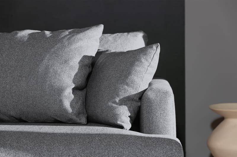 Menard 4-sits Tygsoffa - Grå - Möbler - Vardagsrum - Soffor - 4-sits soffor