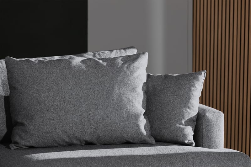 Menard 4-sits Tygsoffa - Grå - Möbler - Vardagsrum - Soffor - 4-sits soffor