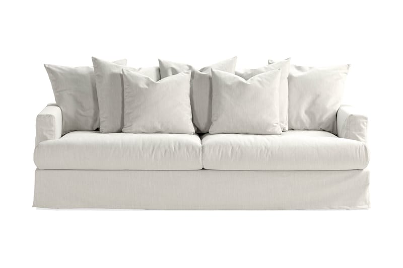 Menard 4-sits Tygsoffa - Ljusgrå - Möbler - Vardagsrum - Soffor - 4-sits soffor