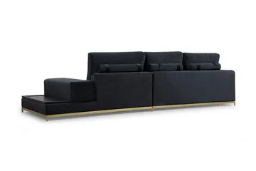 Mezonzo 4-sits Soffa - Svart - Möbler - Vardagsrum - Soffor - 4-sits soffor