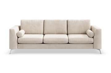 NASHVILLE LYX 4-sits Soffa Beige/Krom