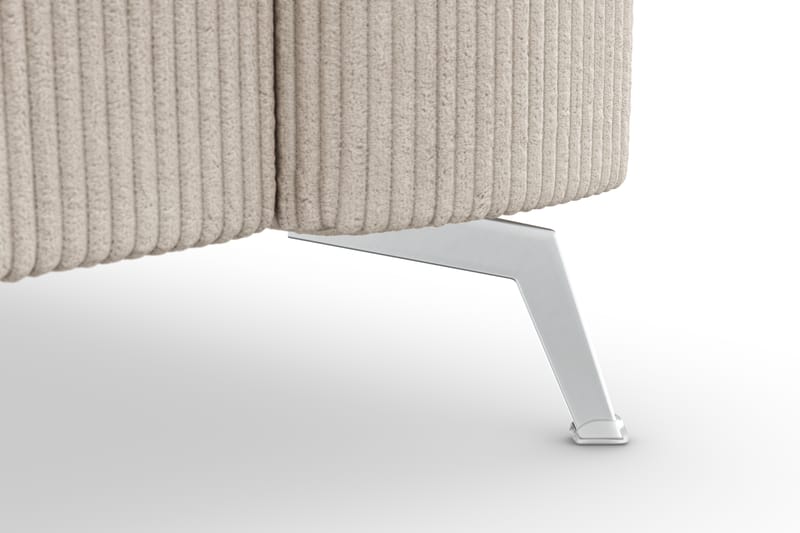 NASHVILLE LYX 4-sits Soffa Beige/Krom - 4-sits soffor