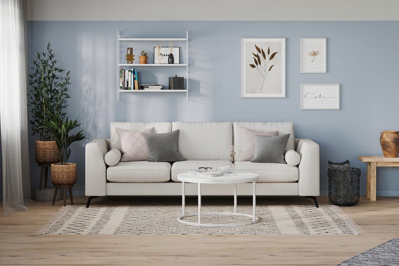 NASHVILLE LYX 4-sits Soffa Linnebeige - Möbler - Vardagsrum - Soffor - 4-sits soffor