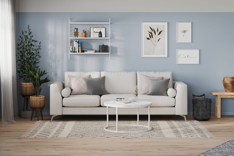NASHVILLE LYX 4-sits Soffa Linnebeige - Möbler - Vardagsrum - Soffor - 4-sits soffor