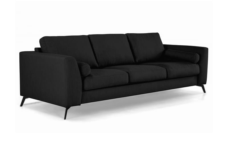NASHVILLE LYX 4-sits Soffa Svart - Möbler - Vardagsrum - Soffor - 4-sits soffor