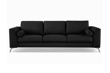 NASHVILLE LYX 4-sits Soffa Svart