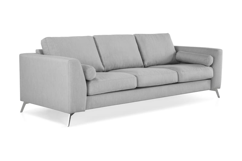 Ocean Lyx 3-sits Tygsoffa - Grå - Möbler - Vardagsrum - Soffor - 4-sits soffor