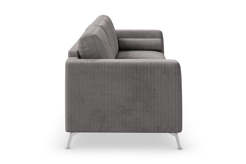 Ocean Lyx 4-sits Manchestersoffa - Mörkgrå - Möbler - Vardagsrum - Soffor - 4-sits soffor