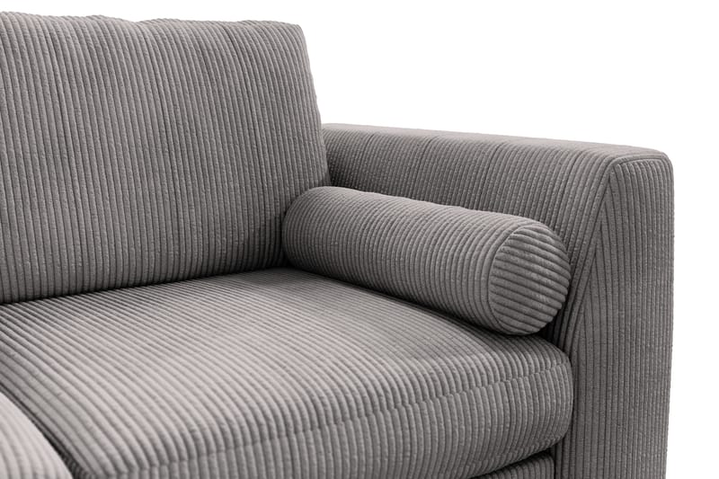 Ocean Lyx 4-sits Manchestersoffa - Mörkgrå - Möbler - Vardagsrum - Soffor - 4-sits soffor