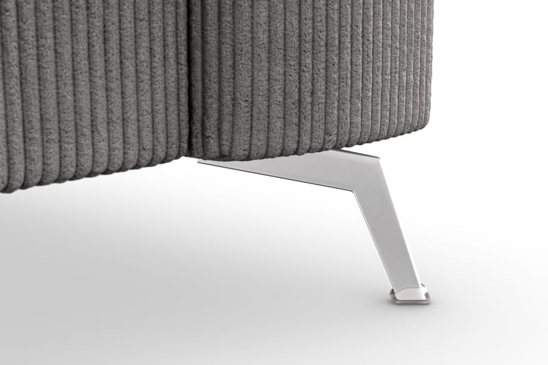Ocean Lyx 4-sits Manchestersoffa - Mörkgrå - Möbler - Vardagsrum - Soffor - 4-sits soffor