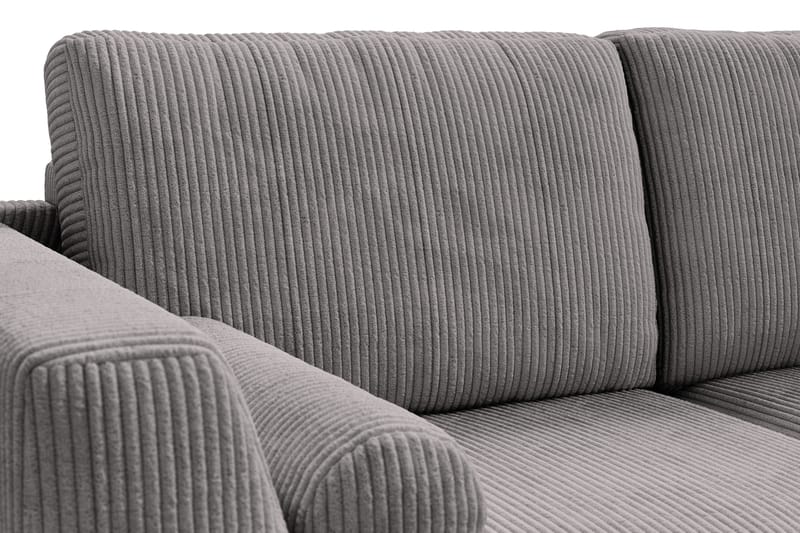 Ocean Lyx 4-sits Manchestersoffa - Mörkgrå - Möbler - Vardagsrum - Soffor - 4-sits soffor