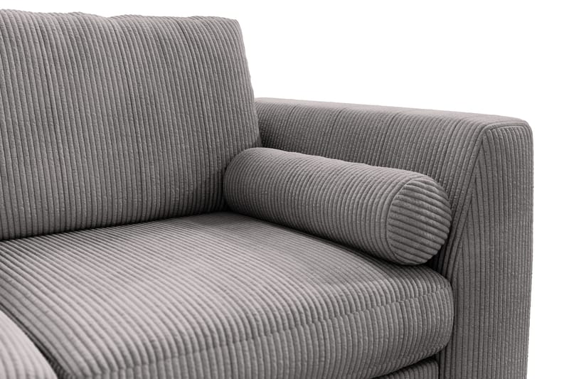 Ocean Lyx 4-sits Manchestersoffa - Mörkgrå - Möbler - Vardagsrum - Soffor - 4-sits soffor