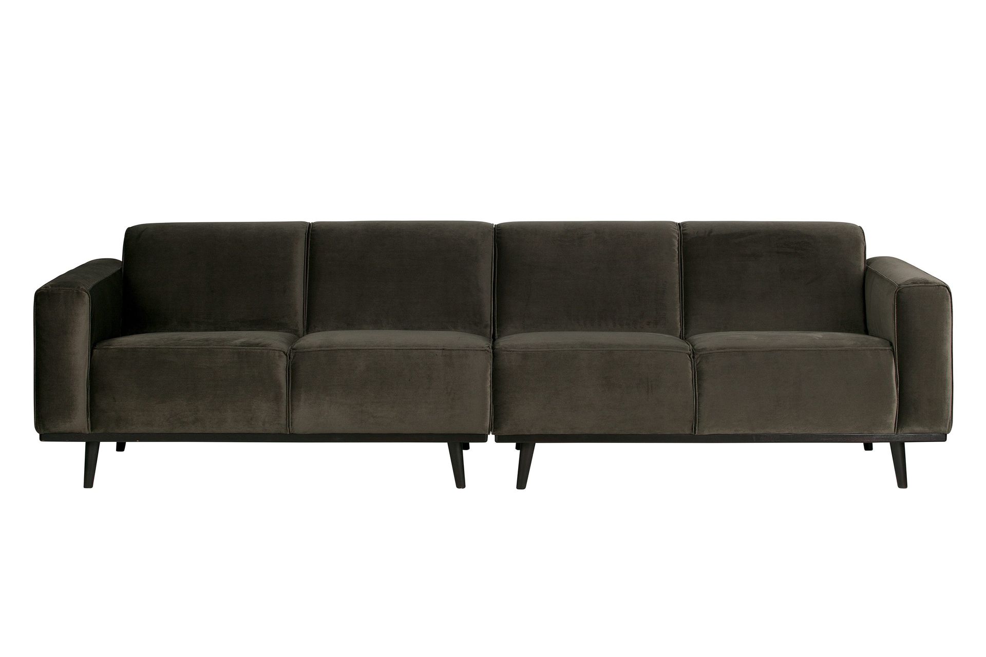 statement 4-sits sammetssoffa - grön