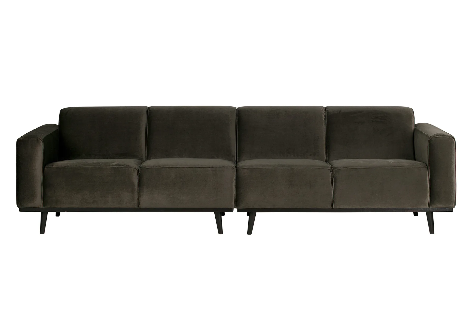 Statement 4-sits Sammetssoffa - Gr&ouml;n