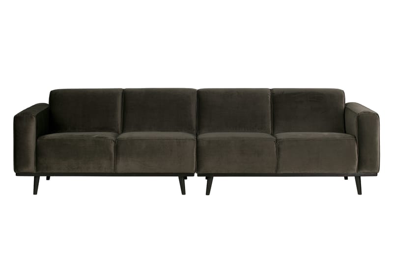 Statement 4-sits Sammetssoffa, Grön