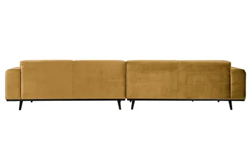 Statement 4-sits Sammetssoffa Large - Honungsgul - Möbler - Vardagsrum - Soffor - 4-sits soffor